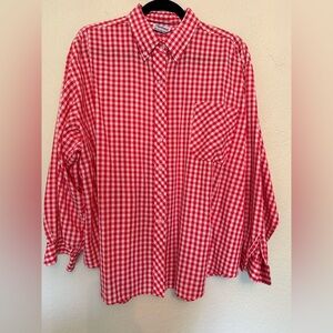 Vintage Lady Diplomat gingham shirt L/XL